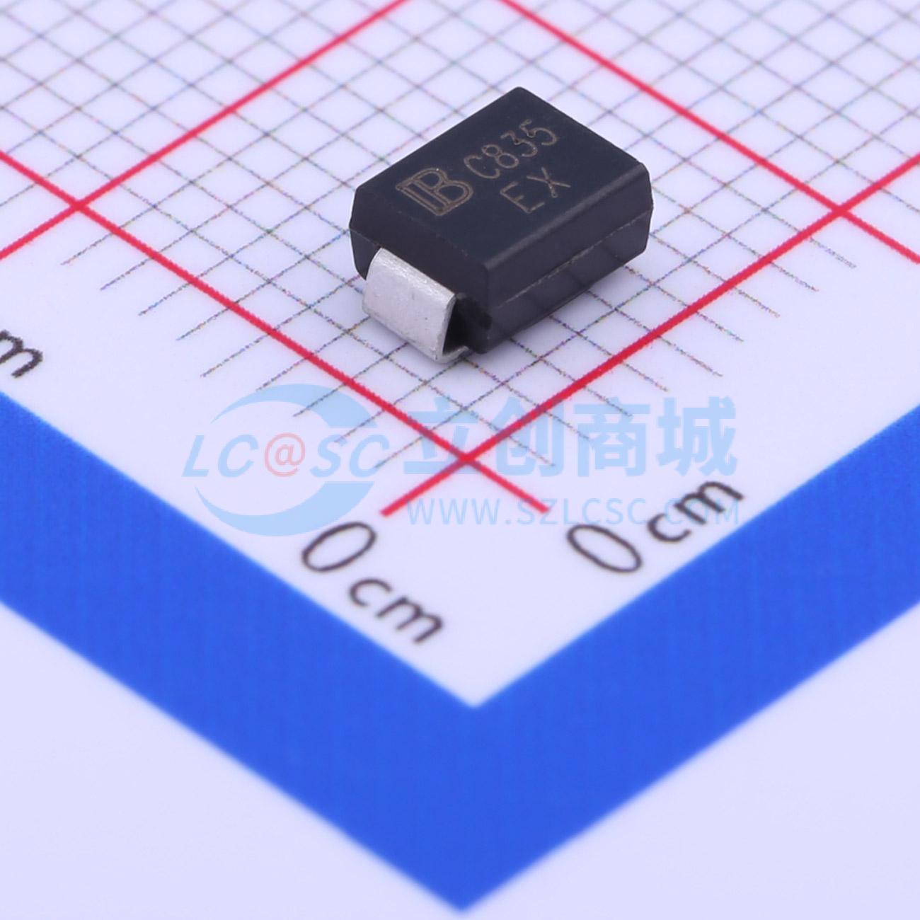 点击查看大图 SMBJ220CA/TR13实物图