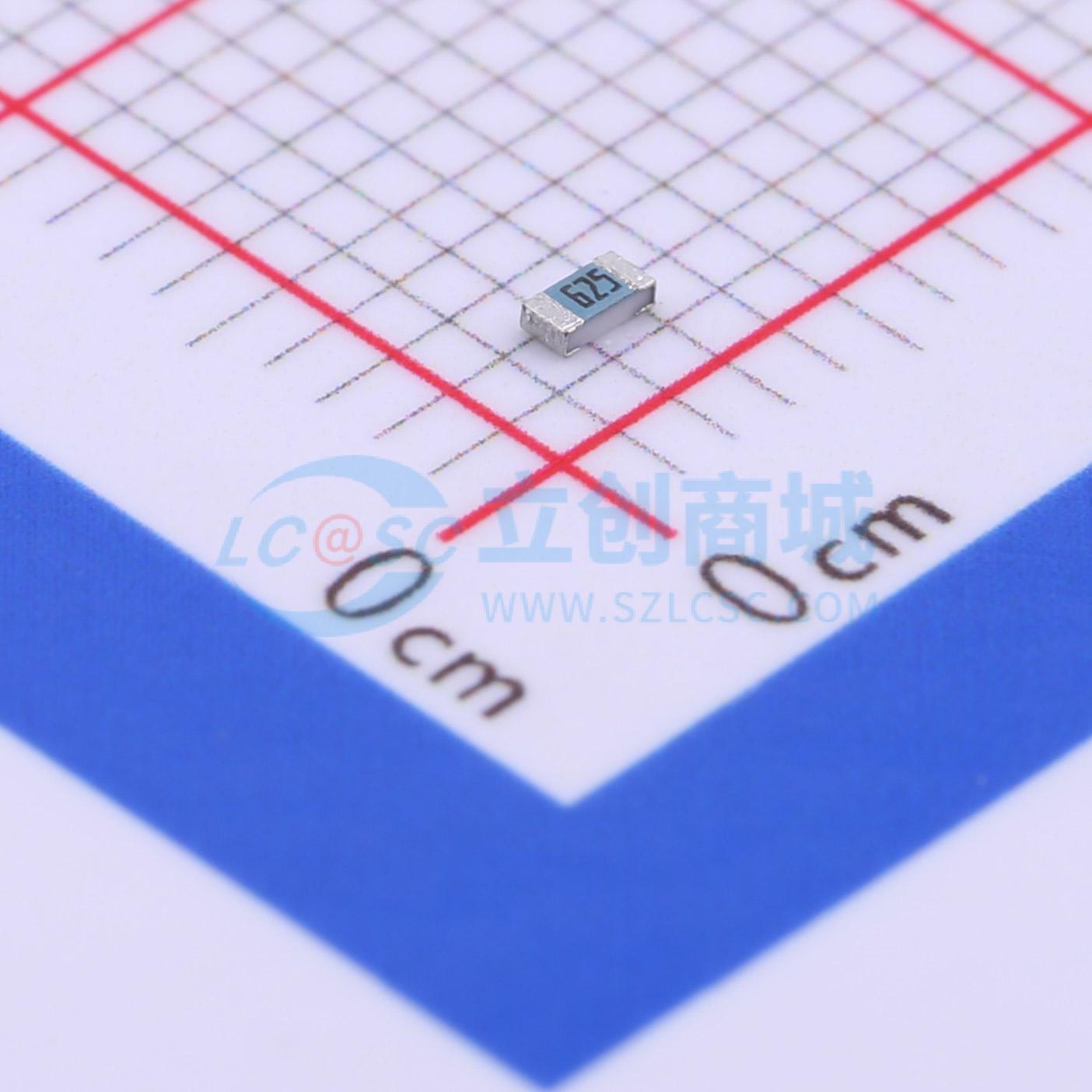 点击查看大图 RK73H1JTTD6204F实物图