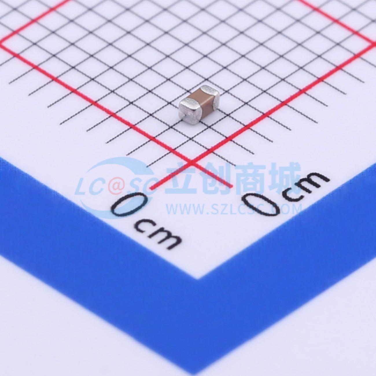 点击查看大图 0603B182K101NT实物图