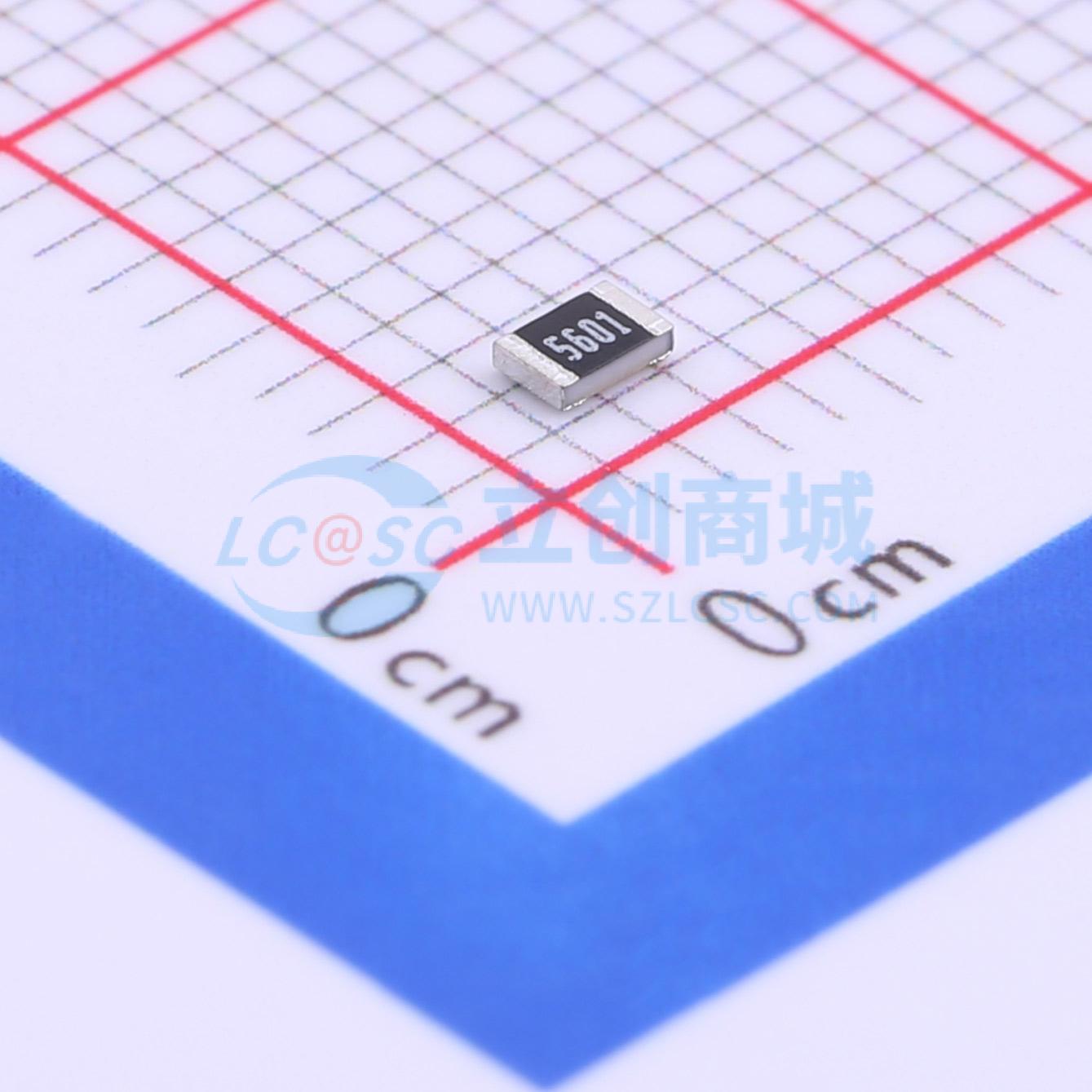 点击查看大图 HPCR0805F5K60K9实物图