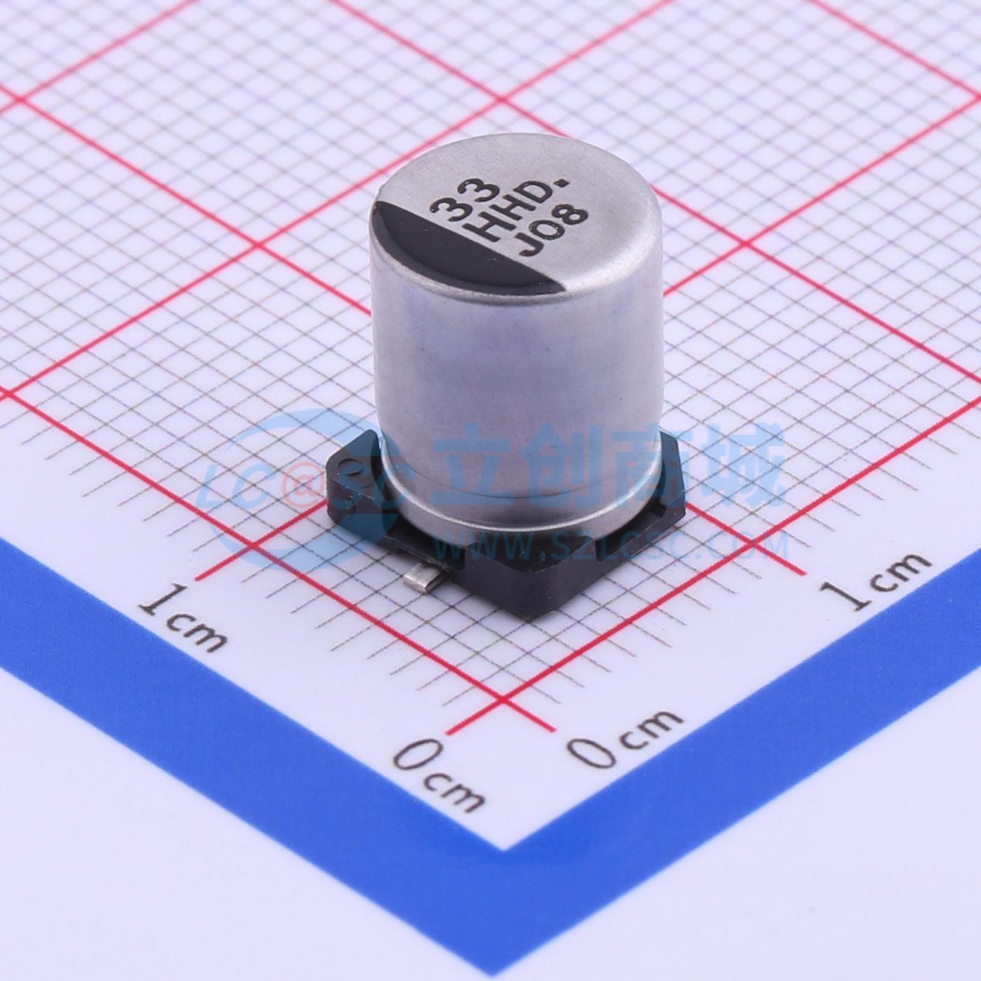 点击查看大图 EEEHD1H330P实物图