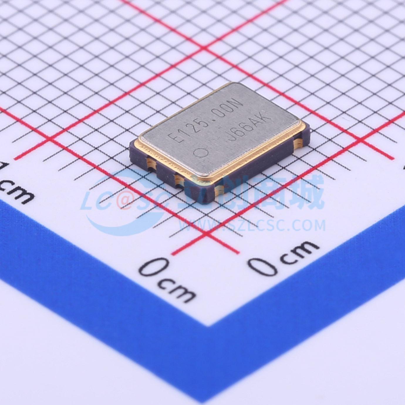 点击查看大图 SG-8101CA 125.000000MHz TBGSA实物图