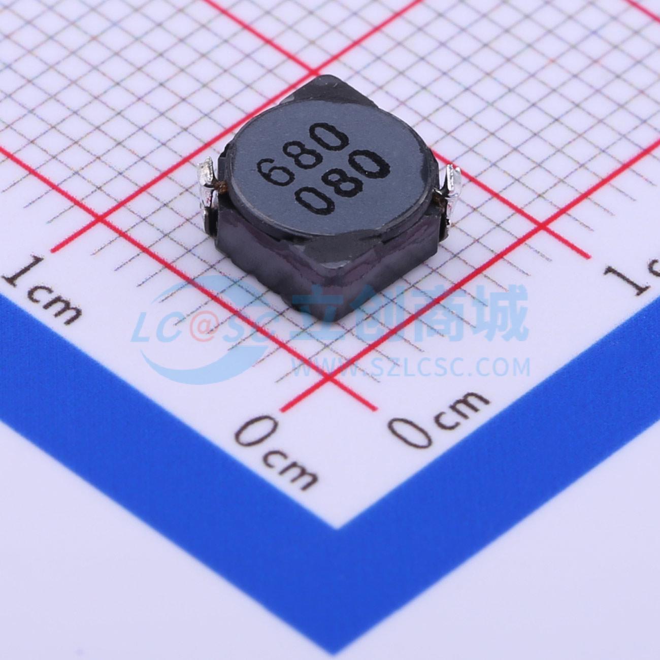 点击查看大图 CDRH6D28NP-680NC实物图