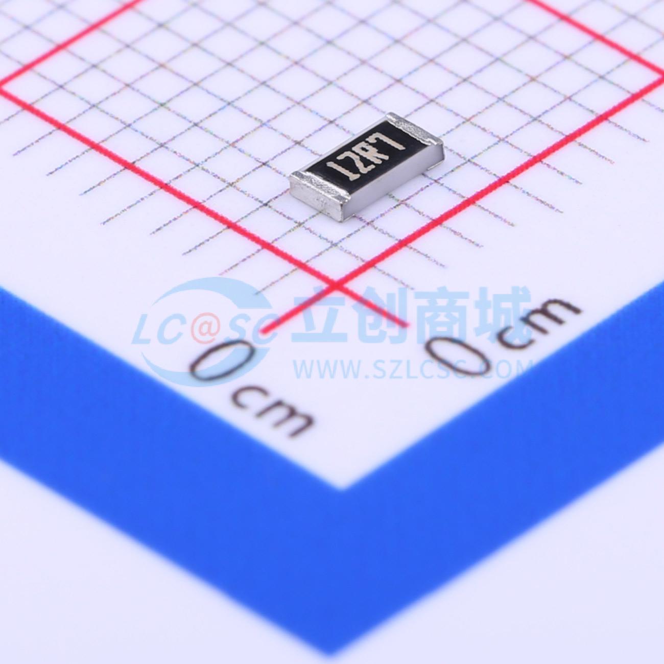 点击查看大图 CR1206-FX-12R7ELF实物图