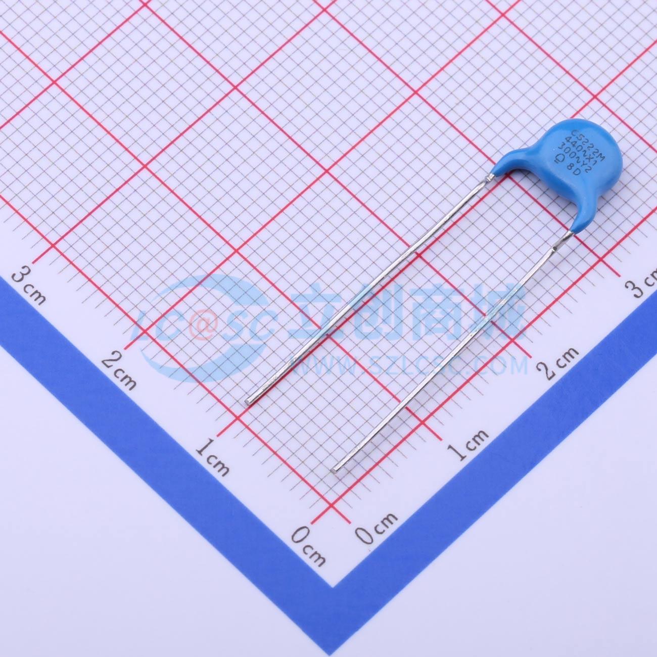 点击查看大图 CS80ZU2GA222MYGKA实物图