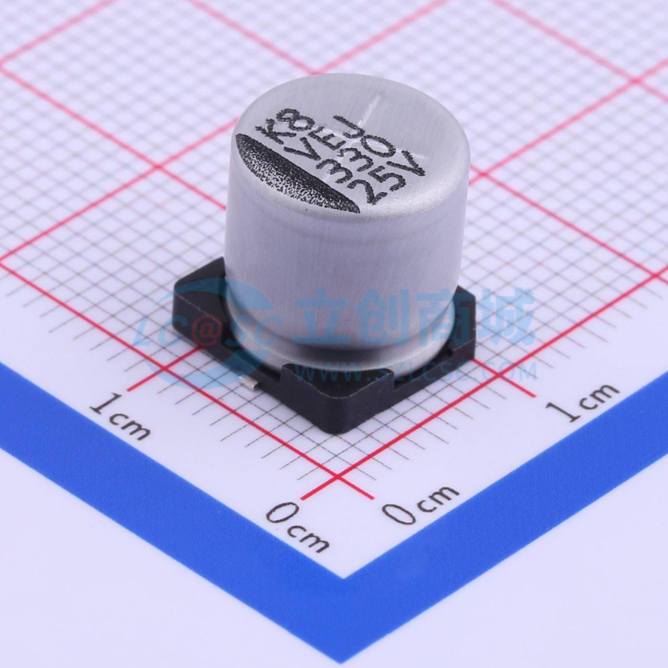 点击查看大图 VEJ331M1ETR-1010实物图