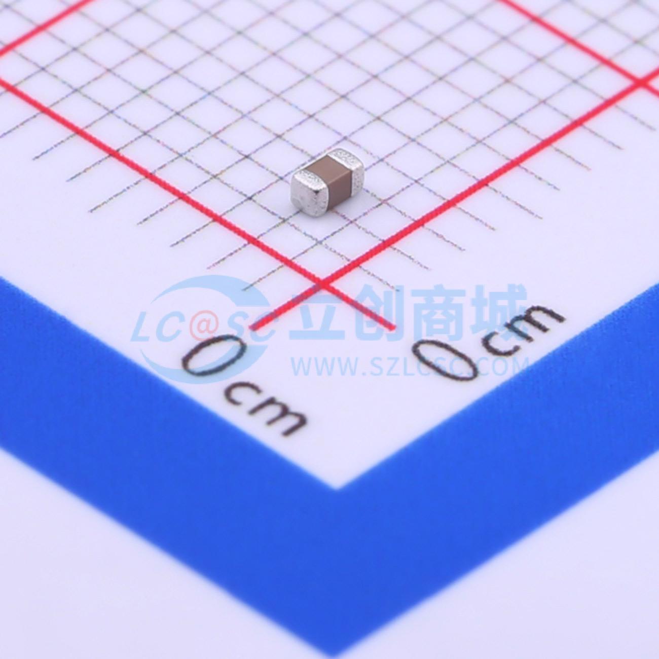 点击查看大图 TCC0603X7R822K500CT实物图