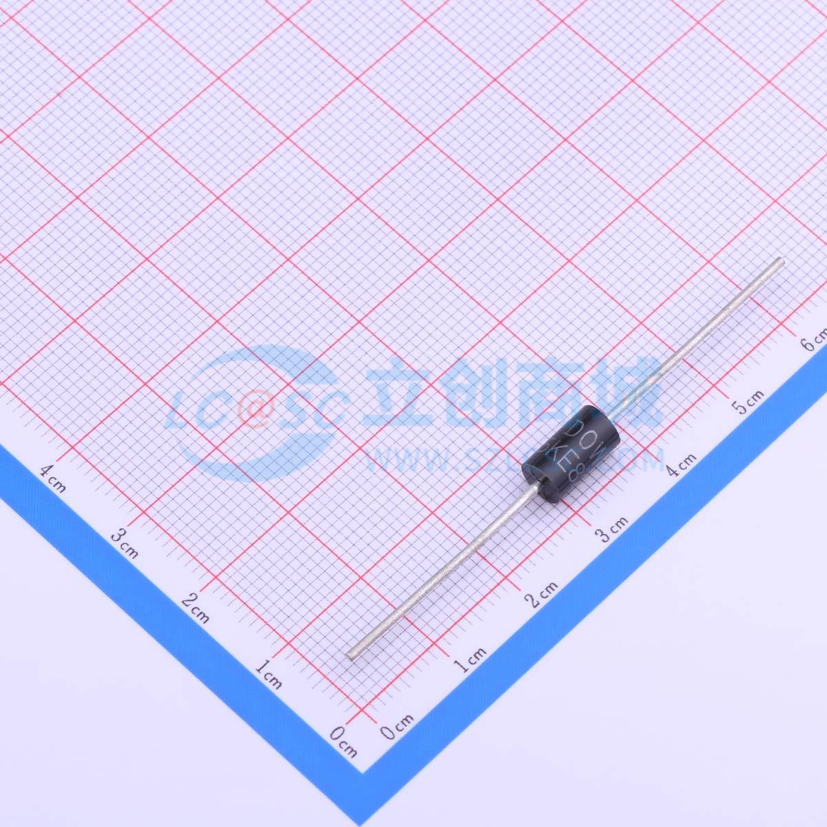 点击查看大图 1.5KE82CA实物图