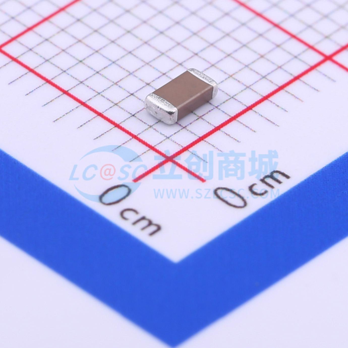 点击查看大图 TCC1206X7R331K500DT实物图