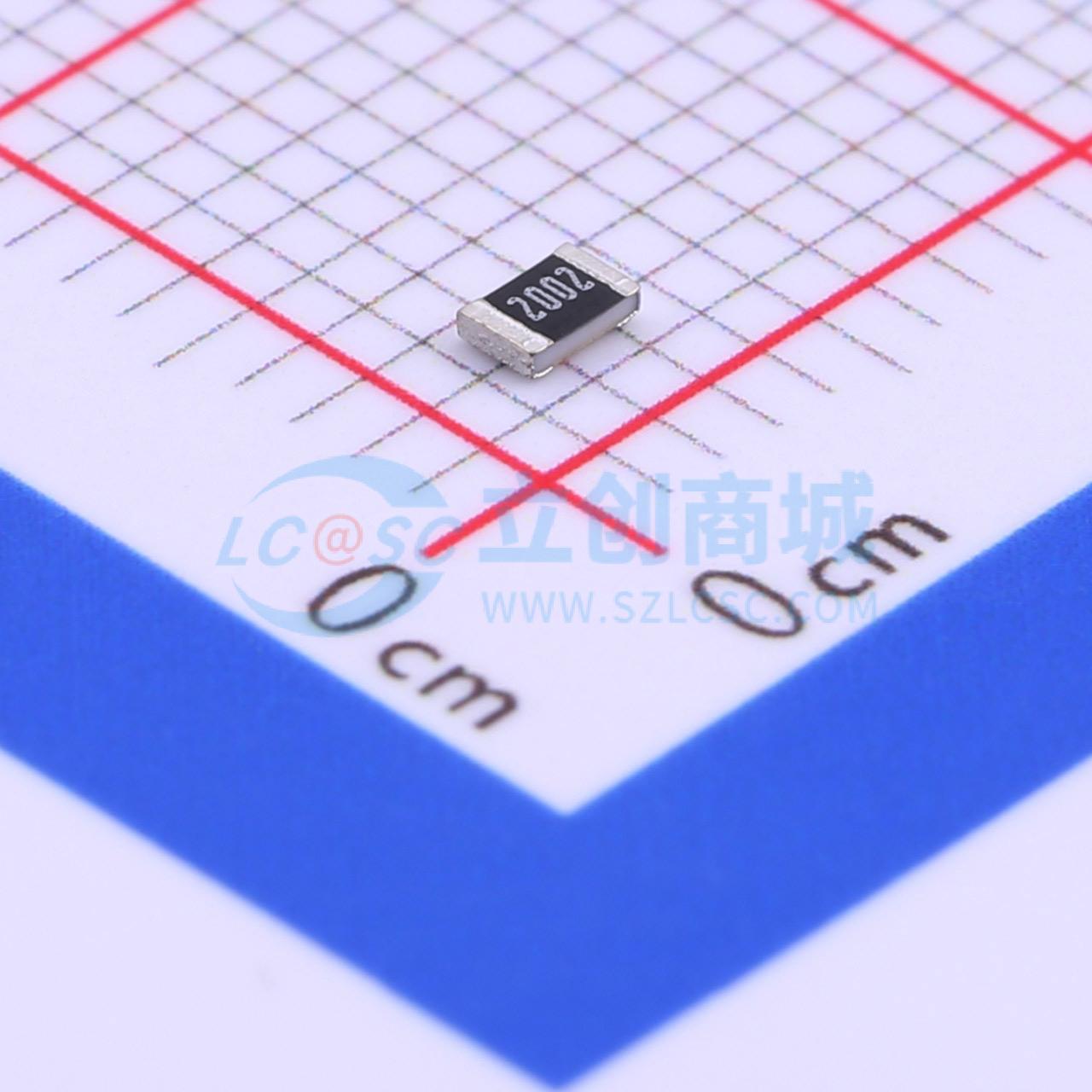 点击查看大图 HPCR0805F20K0K9实物图