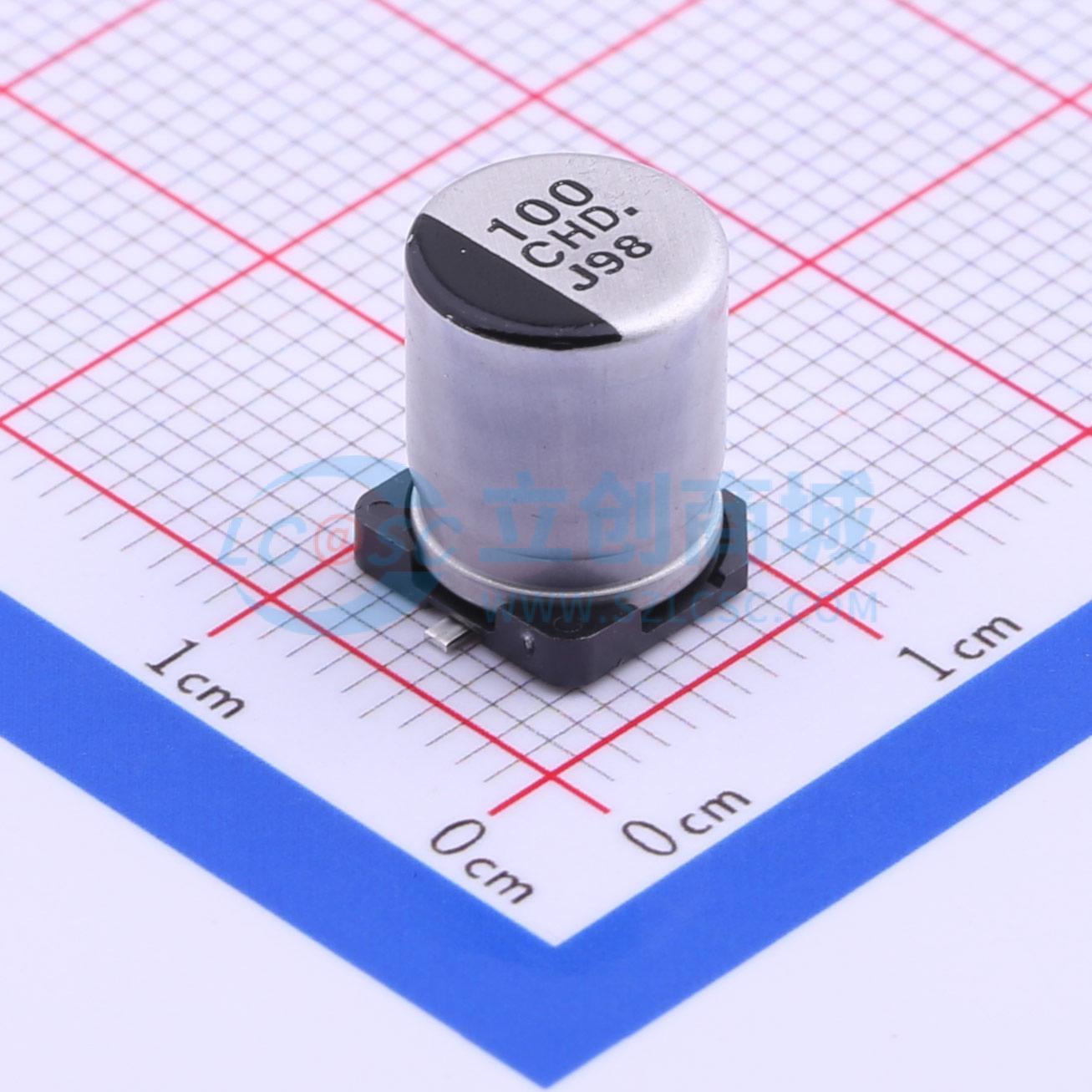 点击查看大图 EEEHD1C101AP实物图