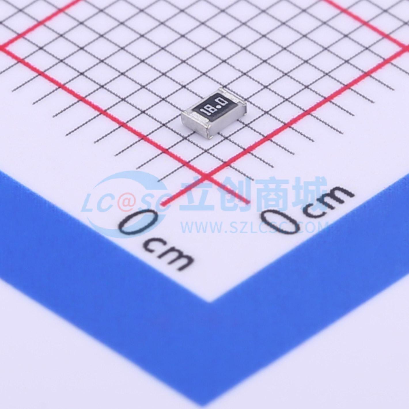点击查看大图 ERJ6ENF18R0V实物图