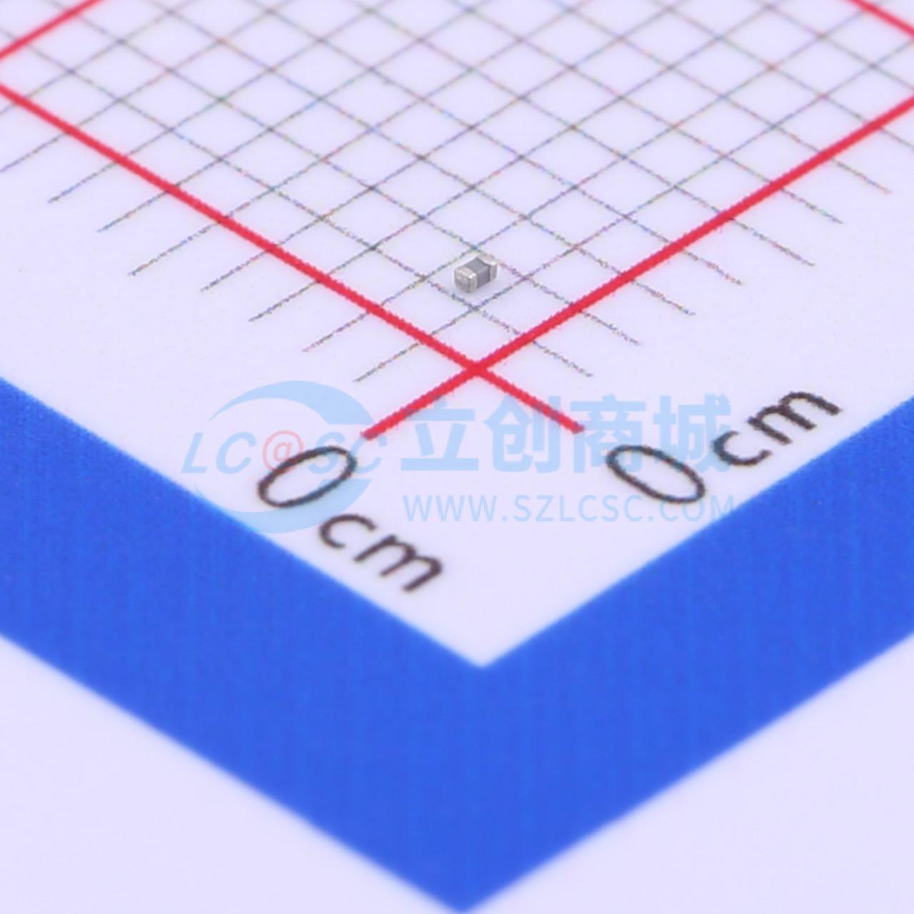 点击查看大图 C0603NP0309CGTS实物图