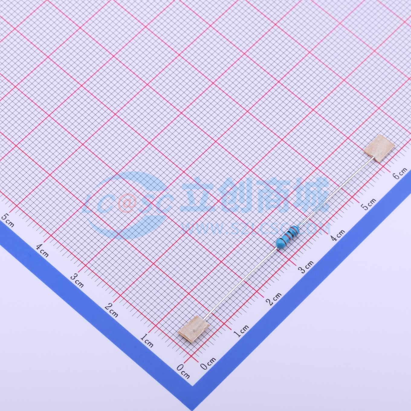 点击查看大图 RN 1/4W 62K F T/B A1实物图