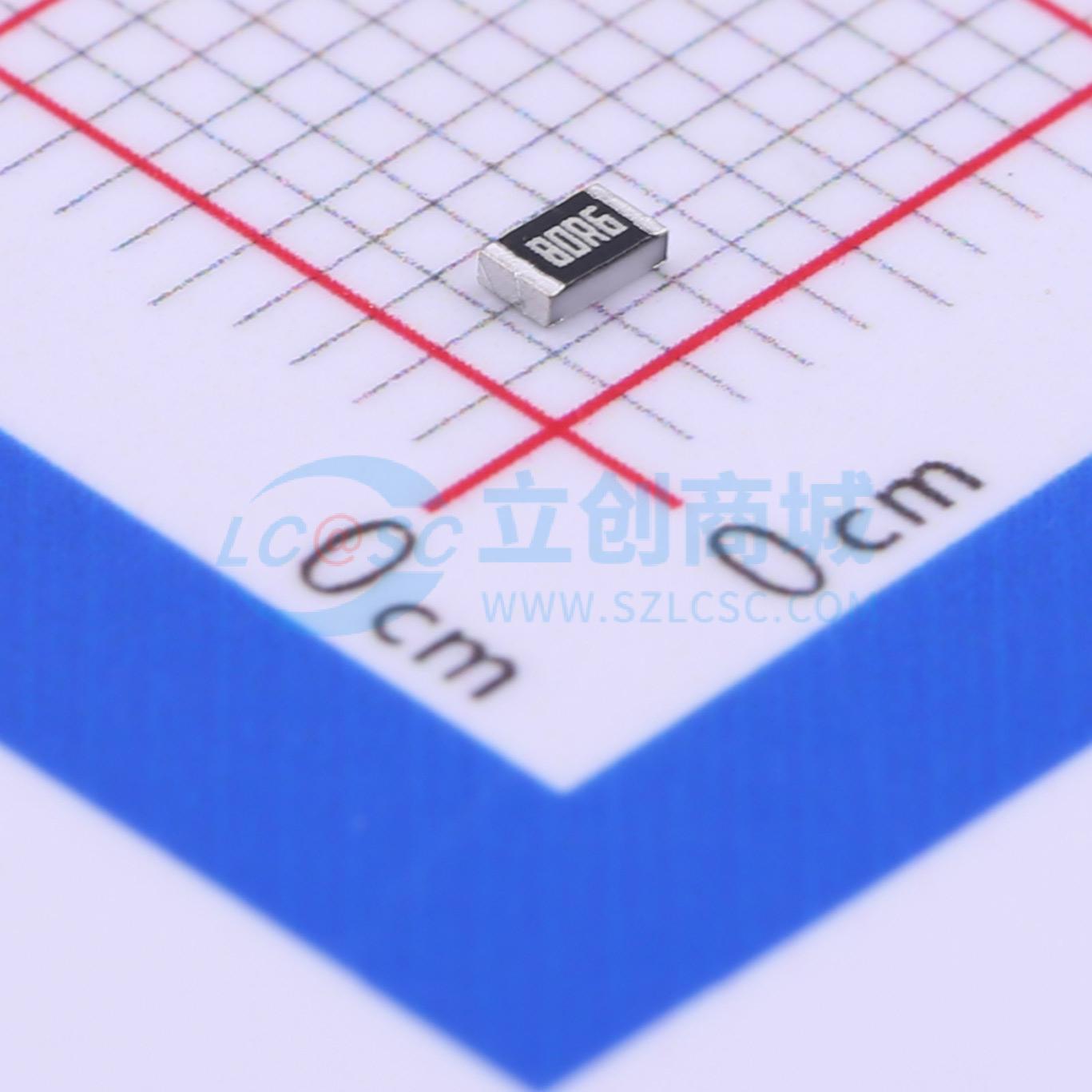 点击查看大图 AC0805FR-0780R6L实物图
