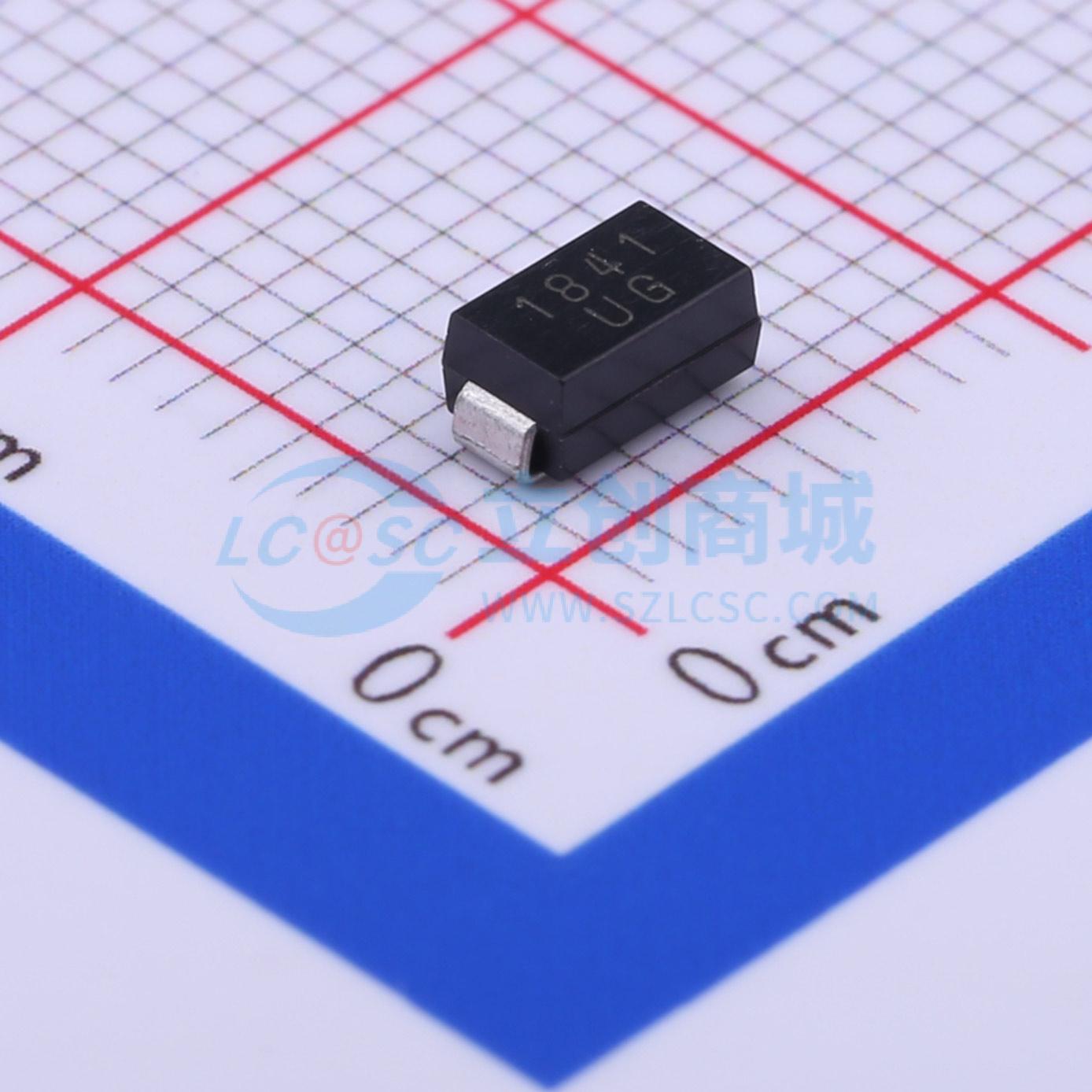 点击查看大图 SMAJ13CA实物图