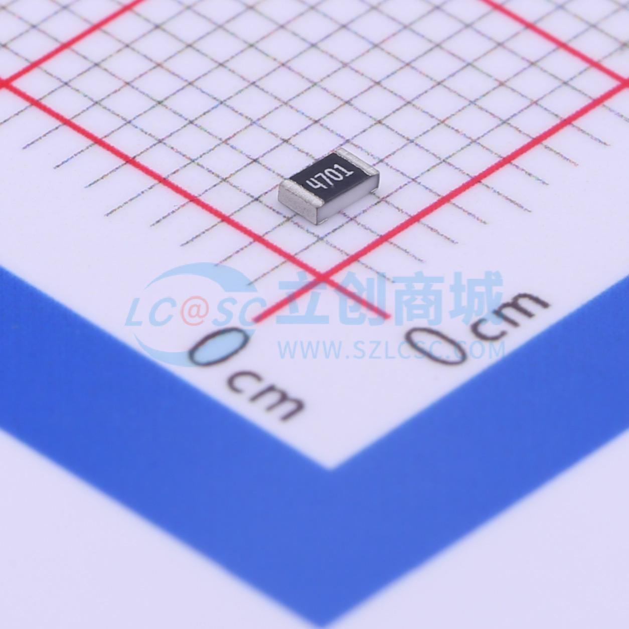 AECR0805F4K70K9实物图