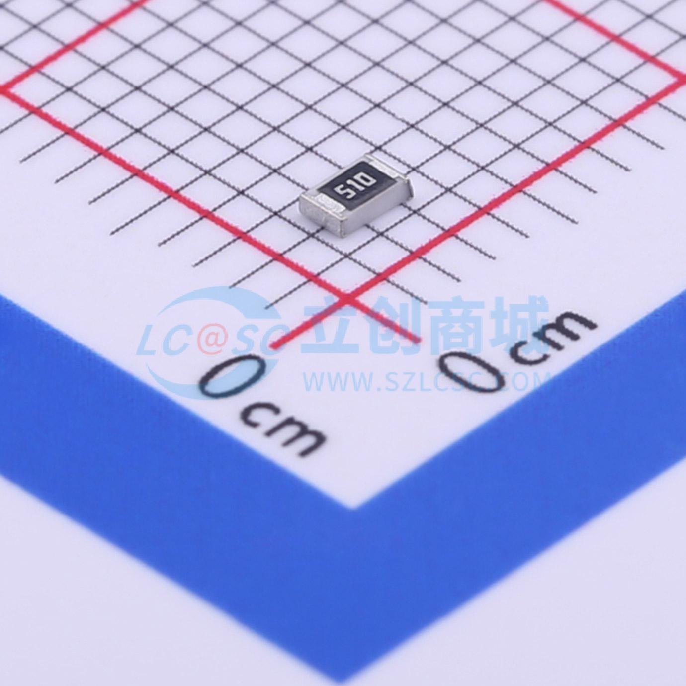 点击查看大图 ERJ6GEYJ510V实物图