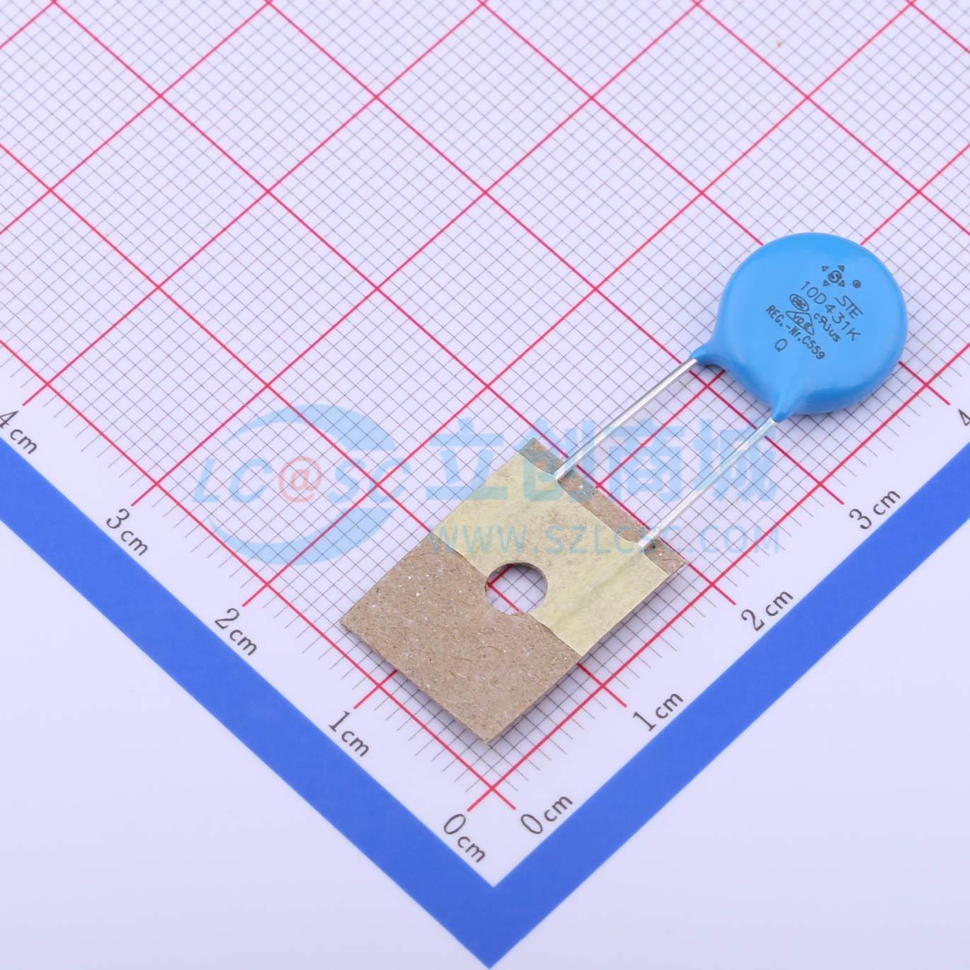 点击查看大图 STE10D431K1EQ0FQT0R0实物图