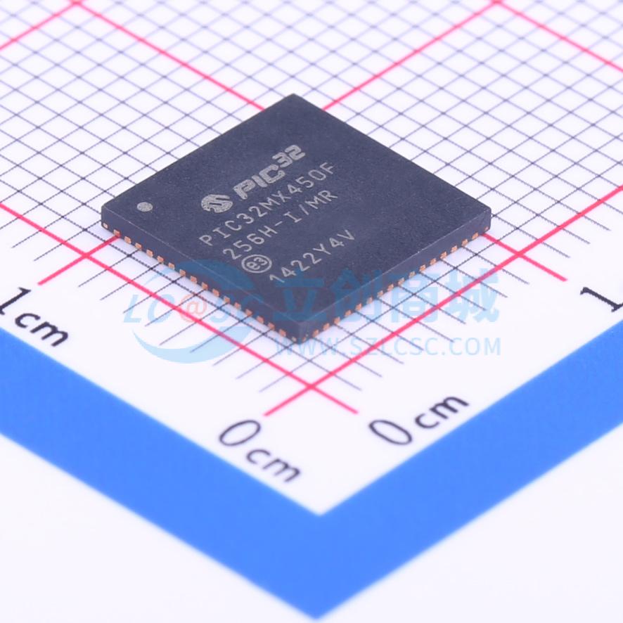 点击查看大图 PIC32MX450F256H-I/MR实物图