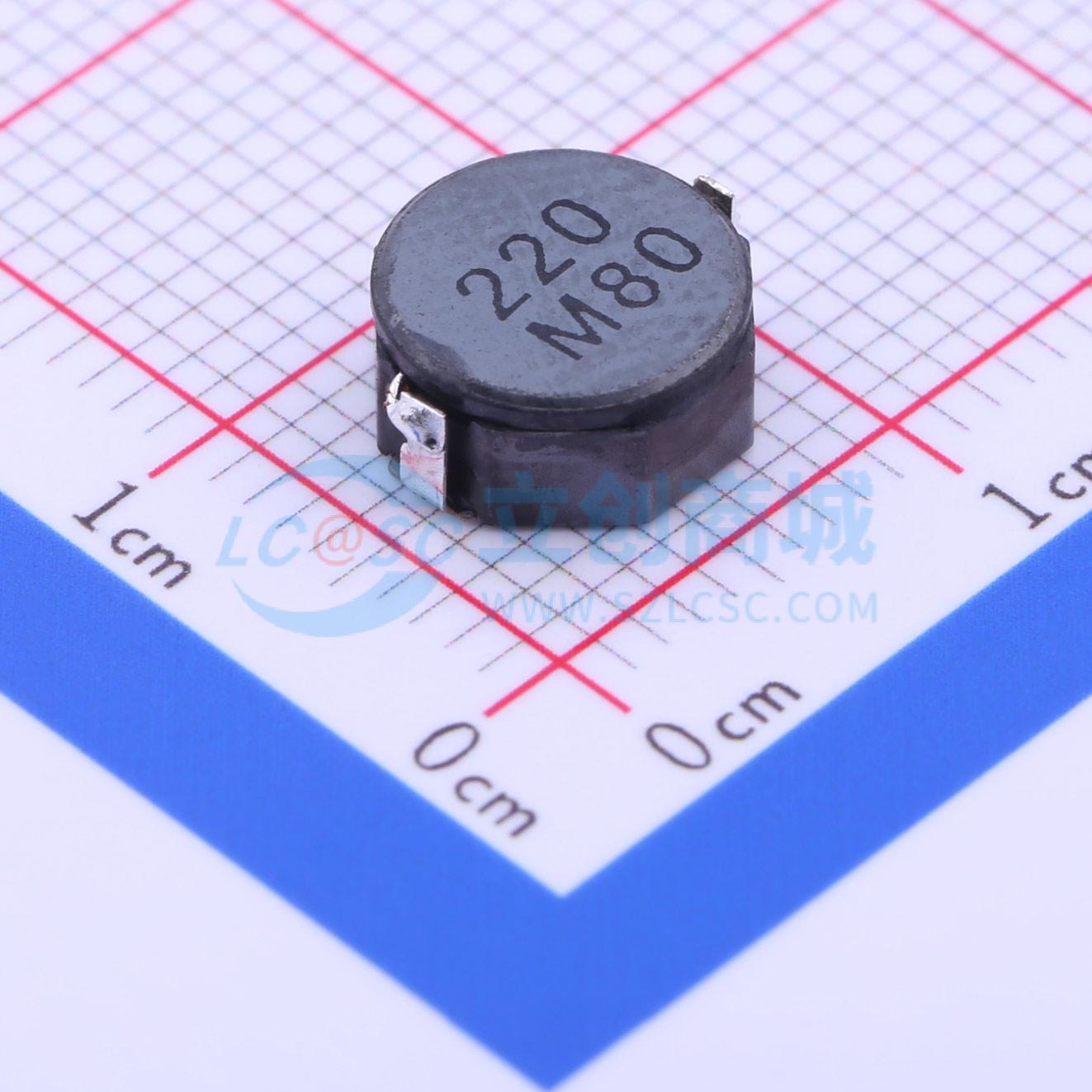 点击查看大图 CDRH8D38NP-220NC实物图