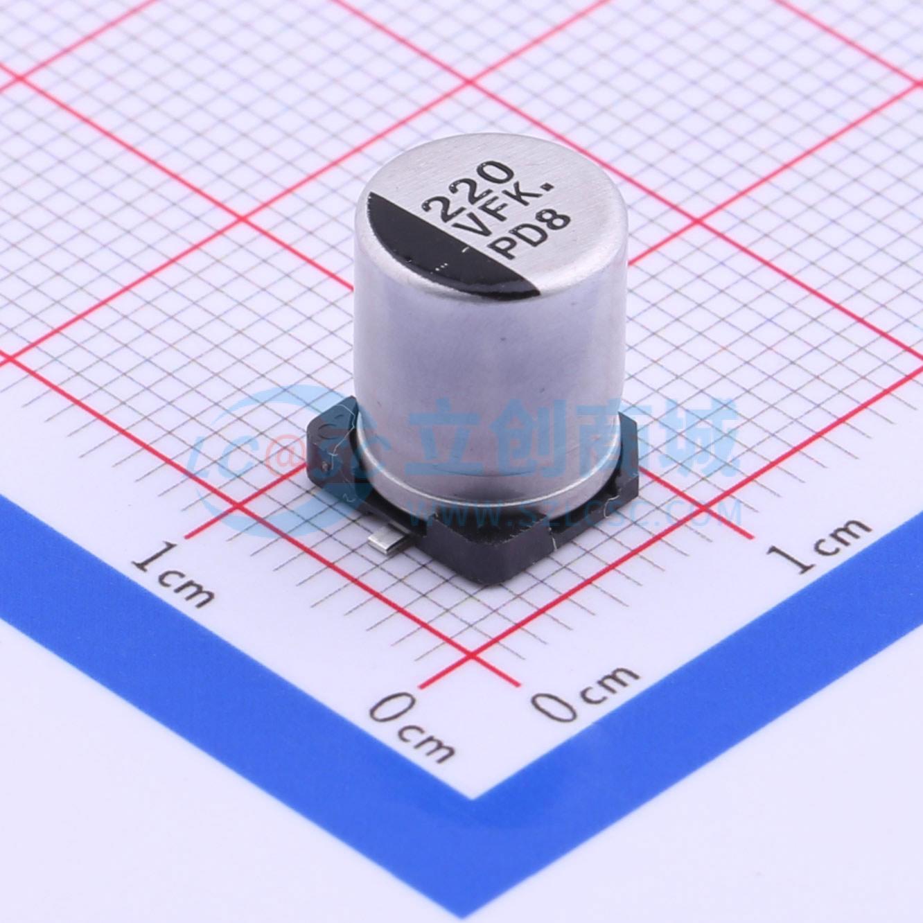 点击查看大图 EEEFK1V221GP实物图