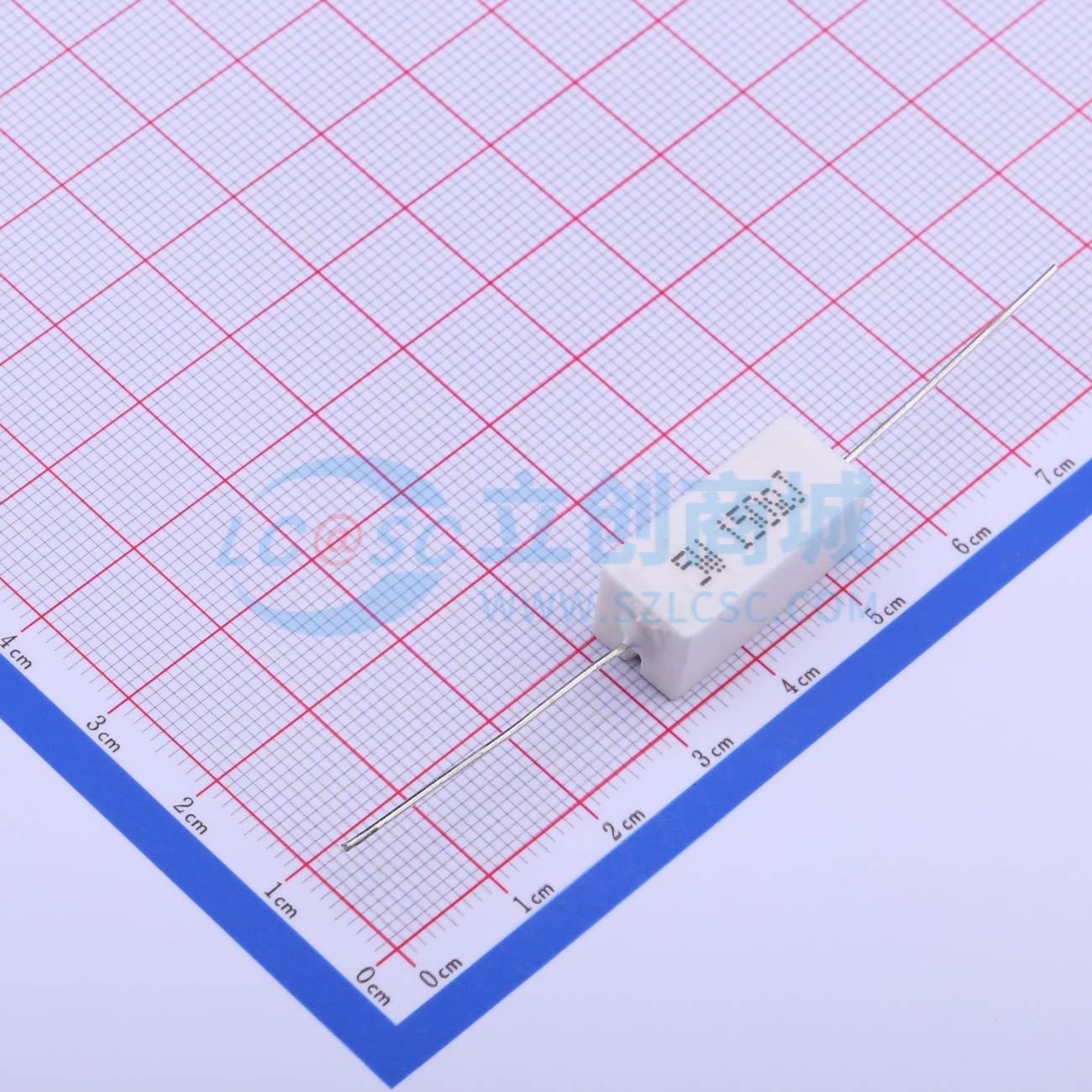 点击查看大图 CR-L5W-150Ω 5% P实物图