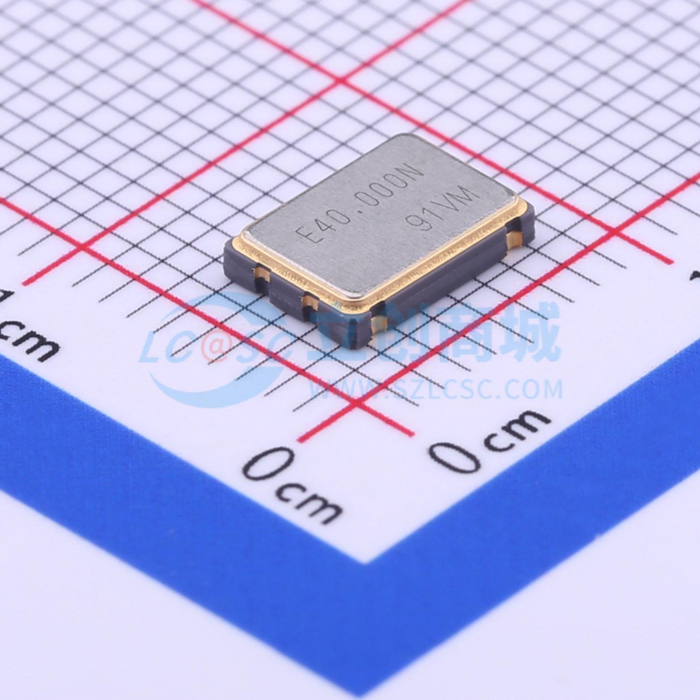 点击查看大图 SG-8002CA 40.000000MHz PCM实物图