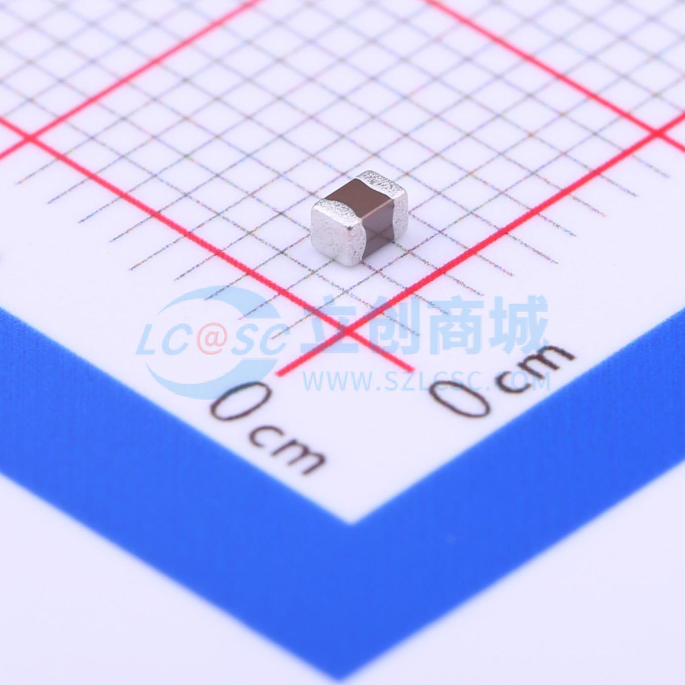 点击查看大图 C2012X5R1E106KT000N实物图