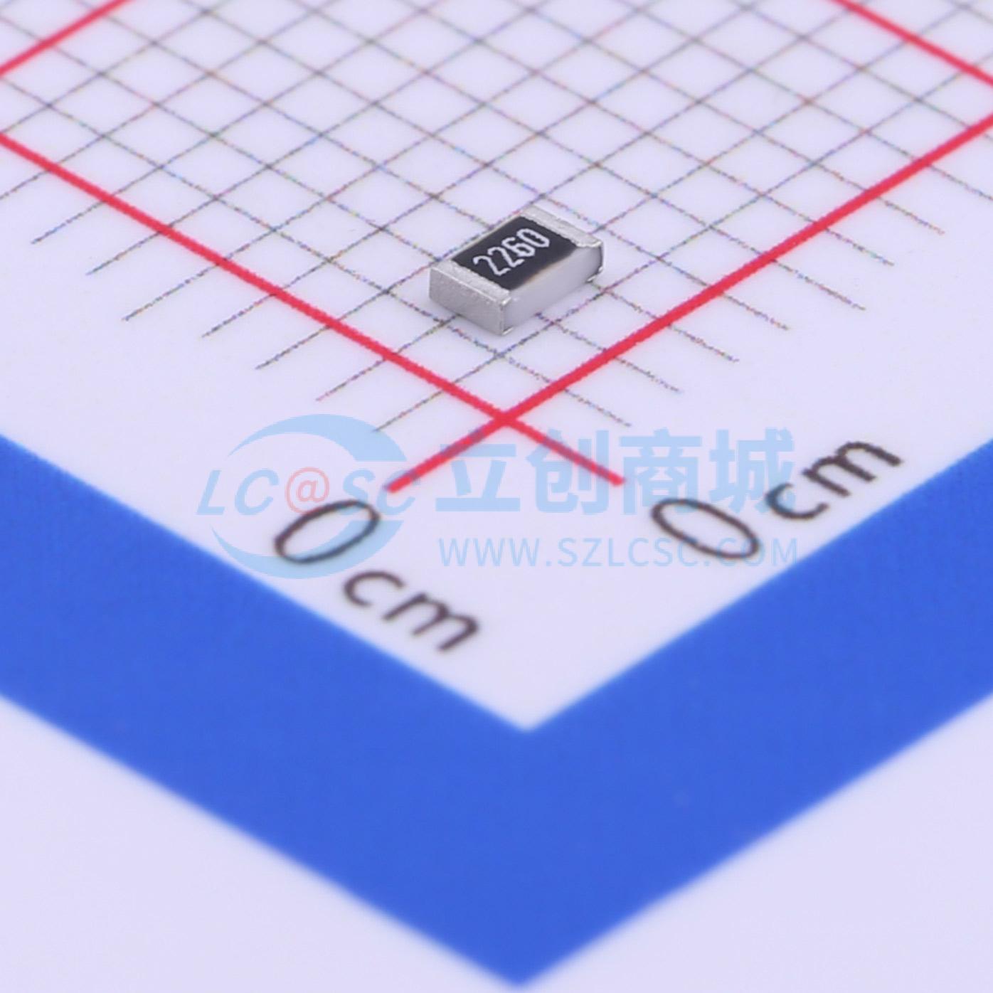 点击查看大图 RS-05K2260FT实物图