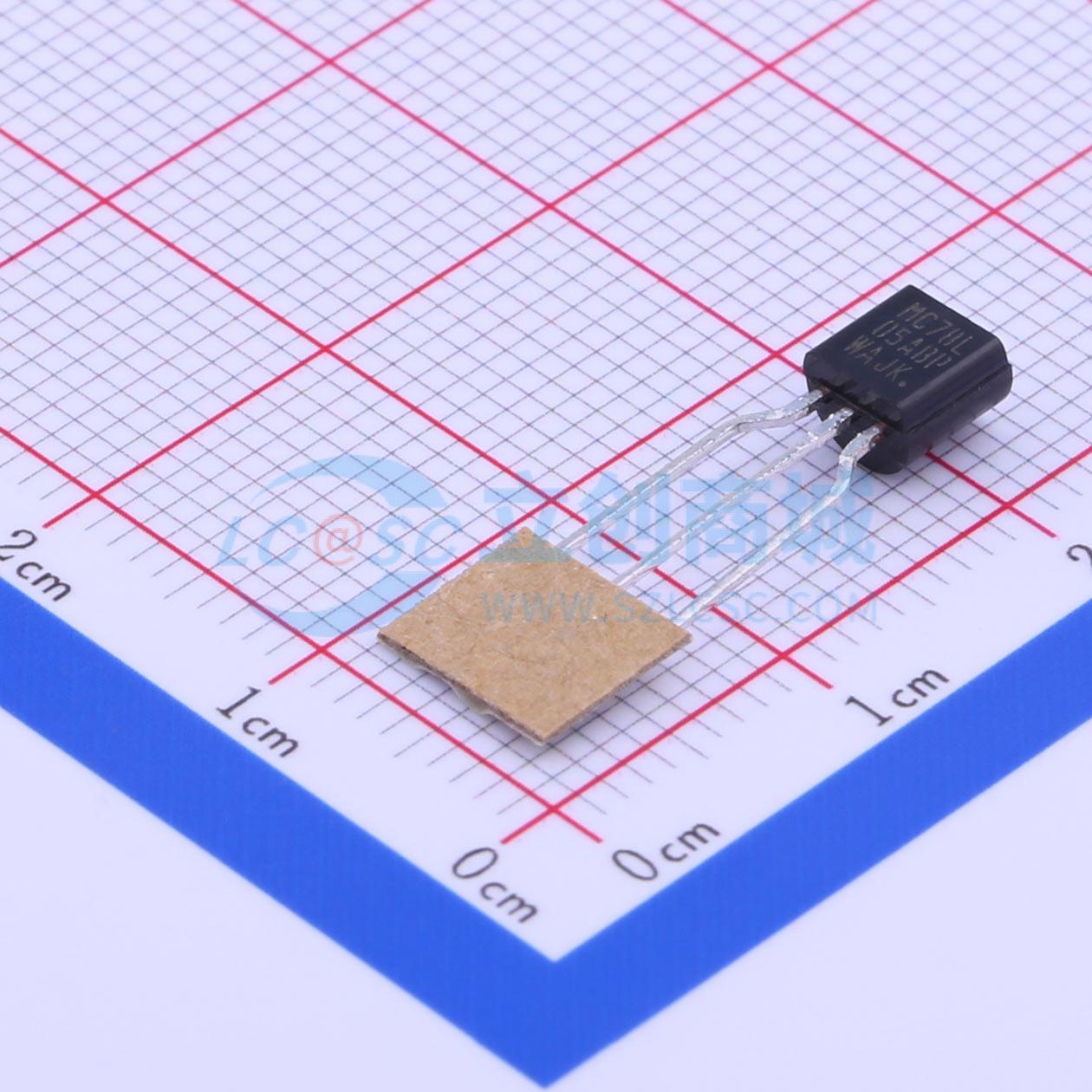 MC78L05ABPRAG实物图