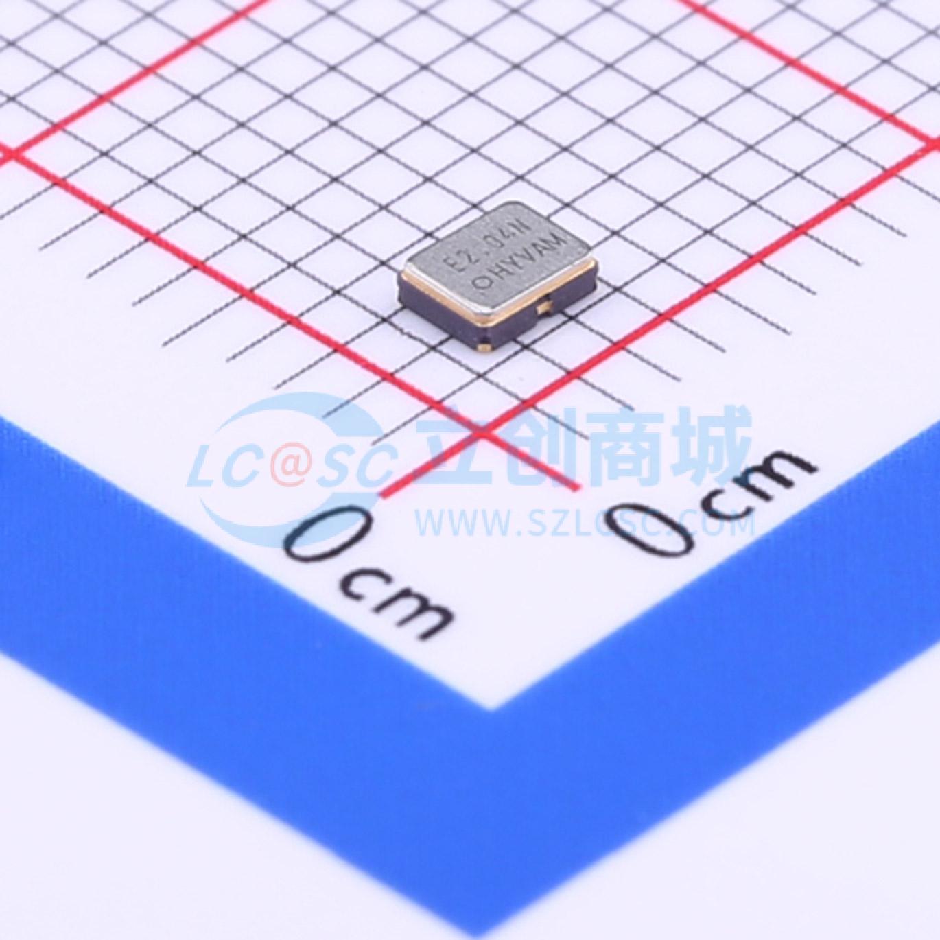 点击查看大图 SG-8018CG 2.048000MHz TJHPA实物图