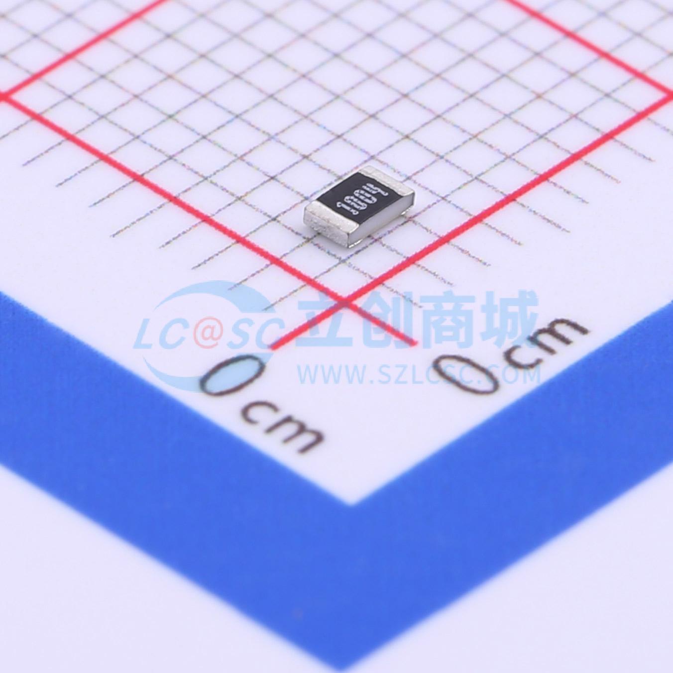 点击查看大图 HPCR0805F1M00K9实物图