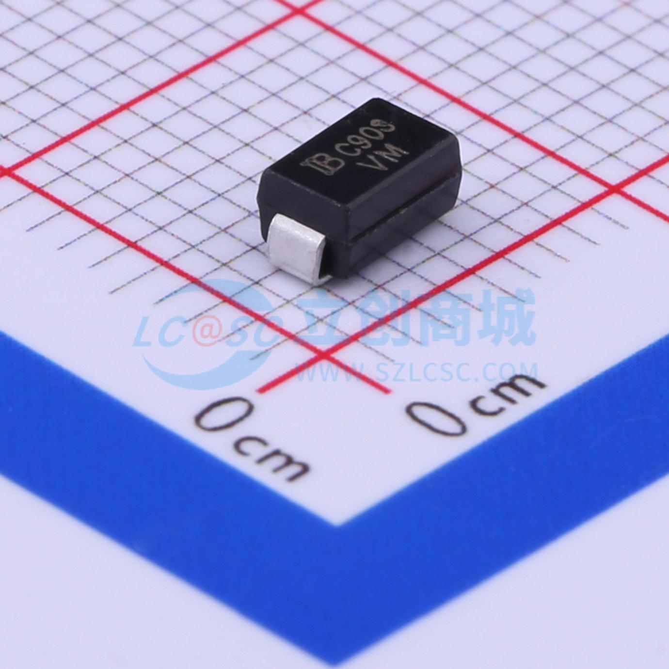 点击查看大图 SMAJ150CA/TR13实物图