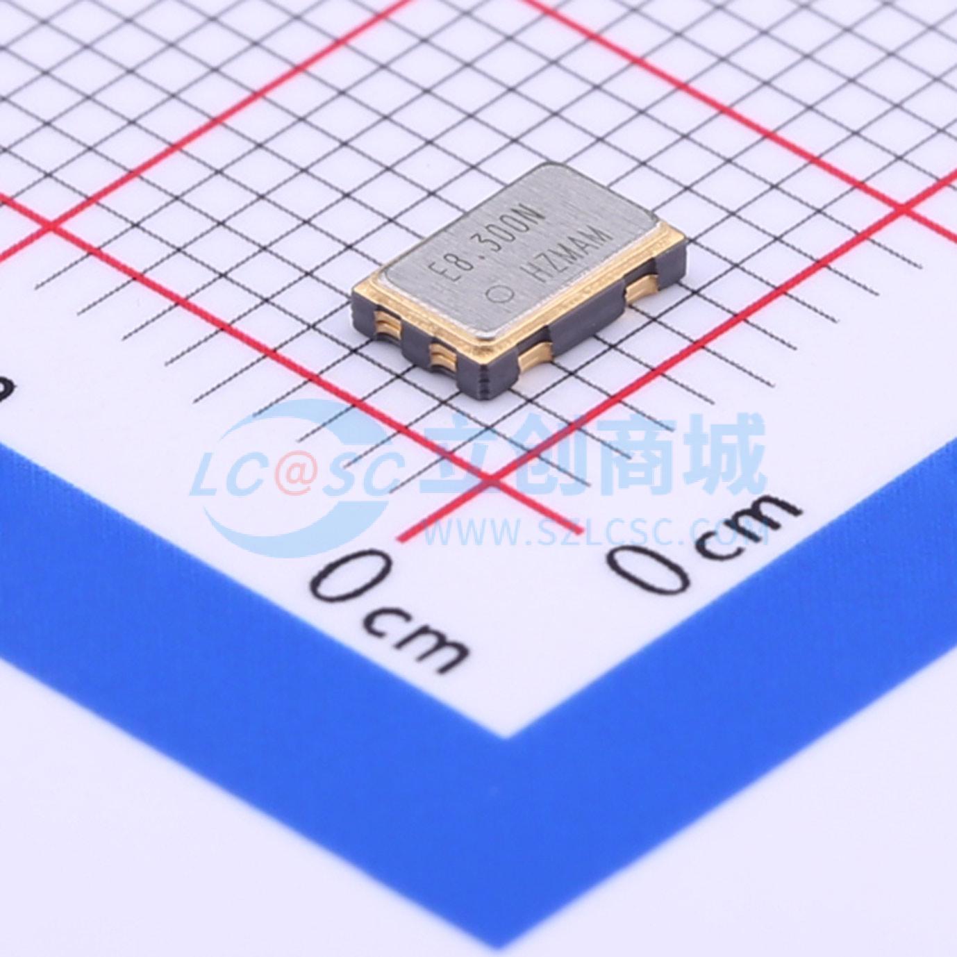 点击查看大图 SG-8018CB 8.300000MHz TJHPA实物图