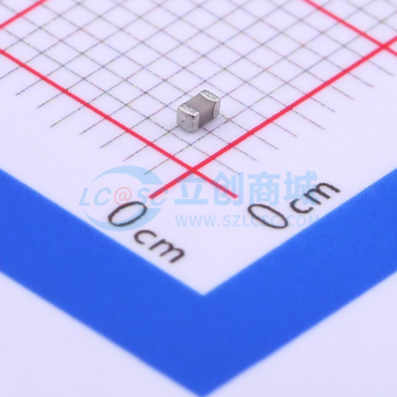 点击查看大图 TCC0603COG2R7C500CT实物图