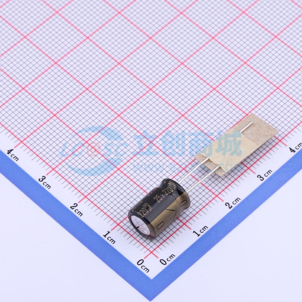 点击查看大图 RFO-25V221MG3P#-T8实物图