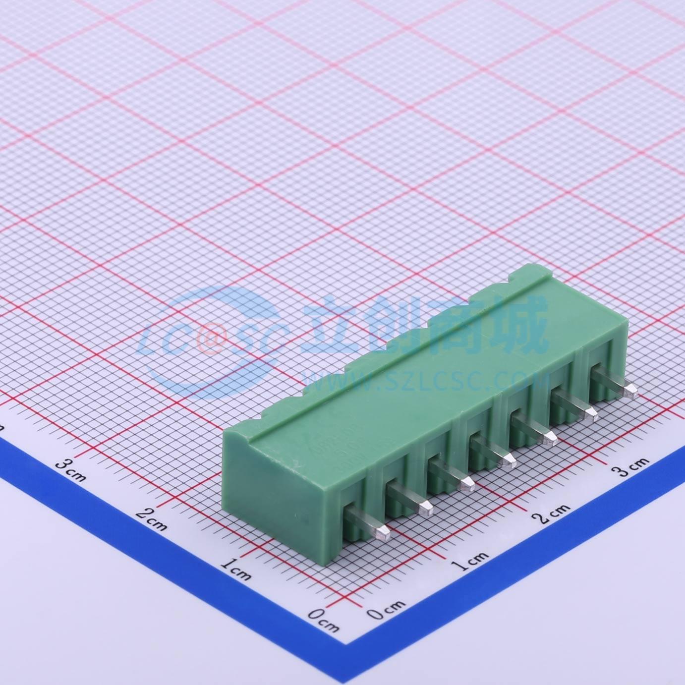 点击查看大图 DB2EVC-5.08-7P-GN实物图