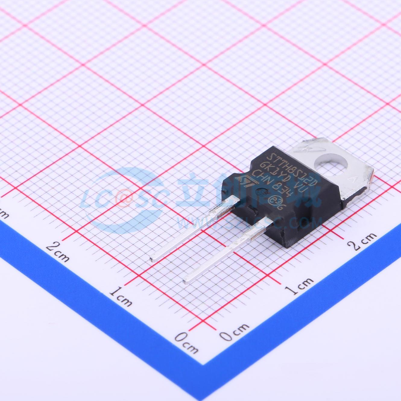 点击查看大图 STTH8S12D实物图