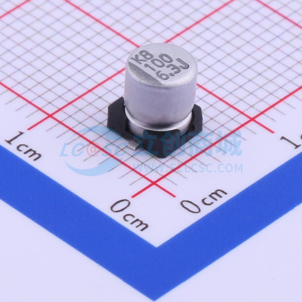 VEJ101M0JTR-0506实物图