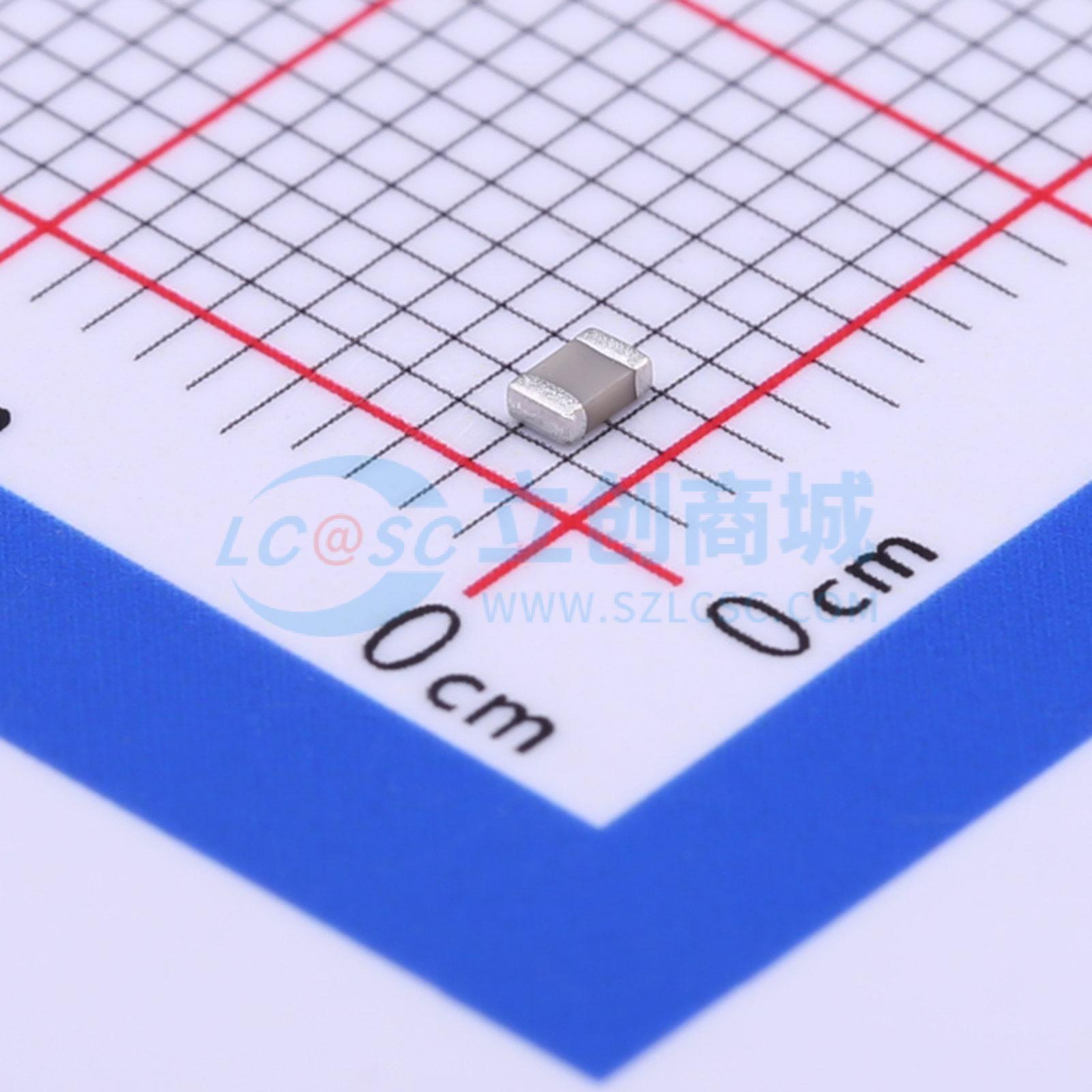 点击查看大图 TCC0805COG820K500BT实物图