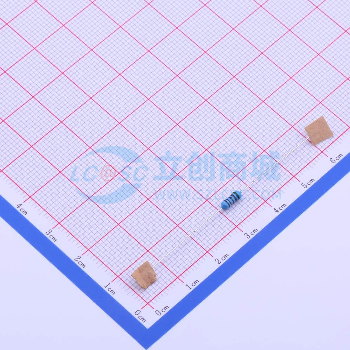 点击查看大图 MF1/4W ±1% 511Ω STB5实物图