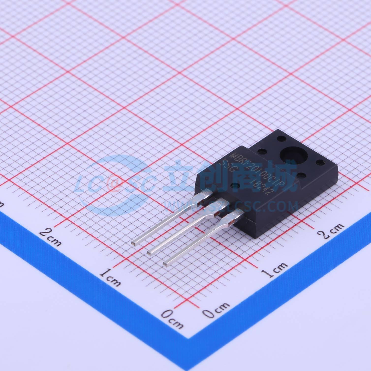 点击查看大图 MBRF20100CTP实物图