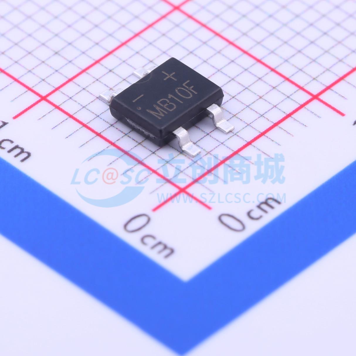 MB10F(0.8A)实物图