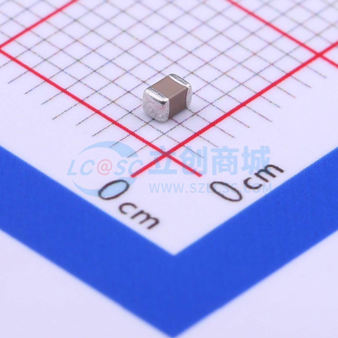 点击查看大图 TCC0805X7R471K101FT实物图