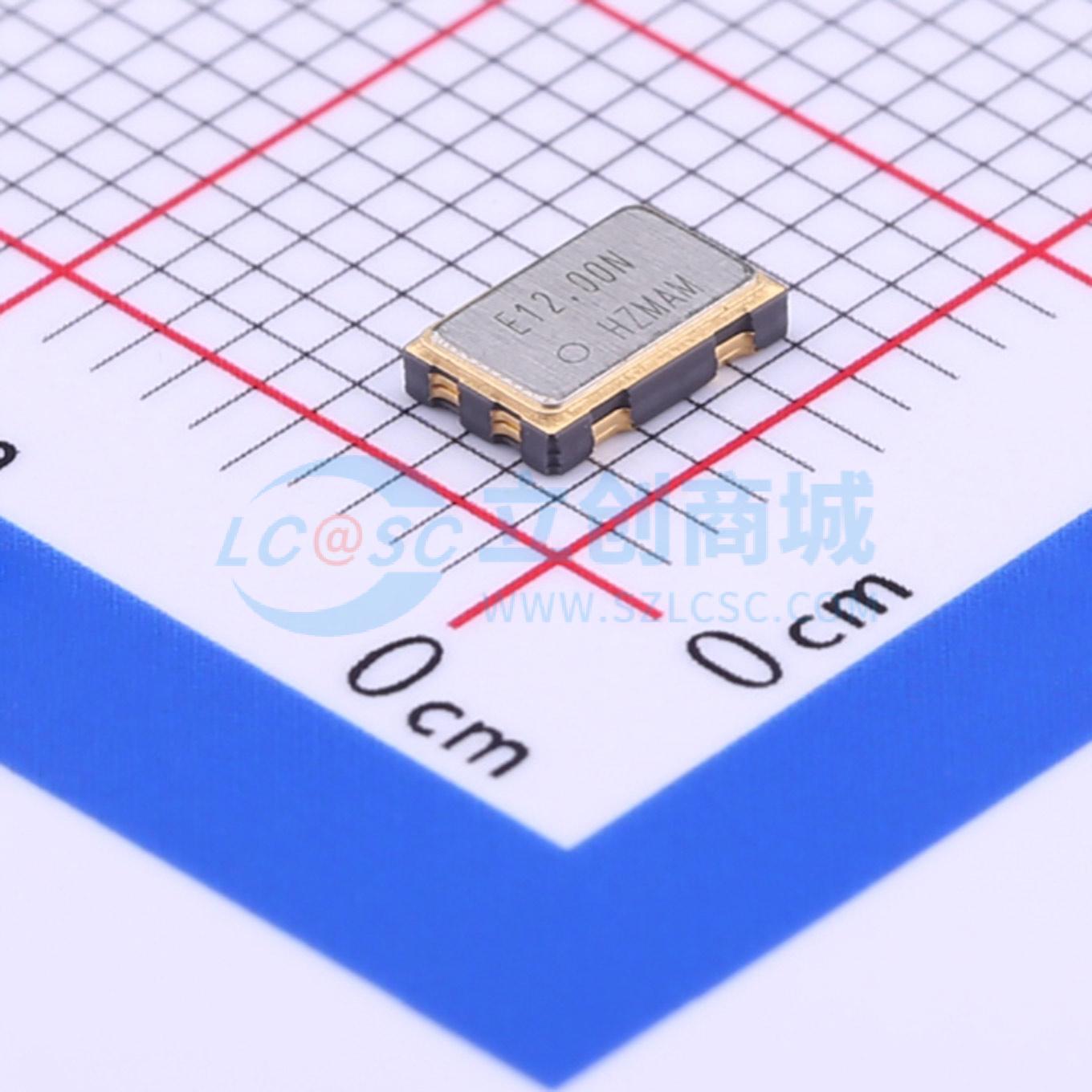 点击查看大图 SG-8018CB 12.000000MHz TJHPA实物图