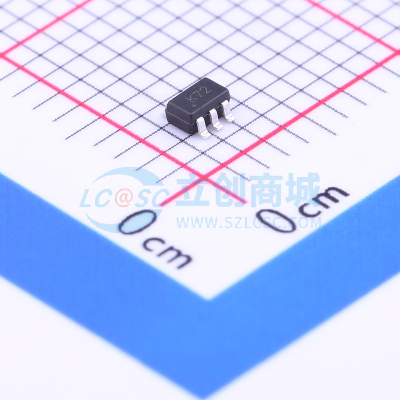 点击查看大图 2N7002DW-TP实物图