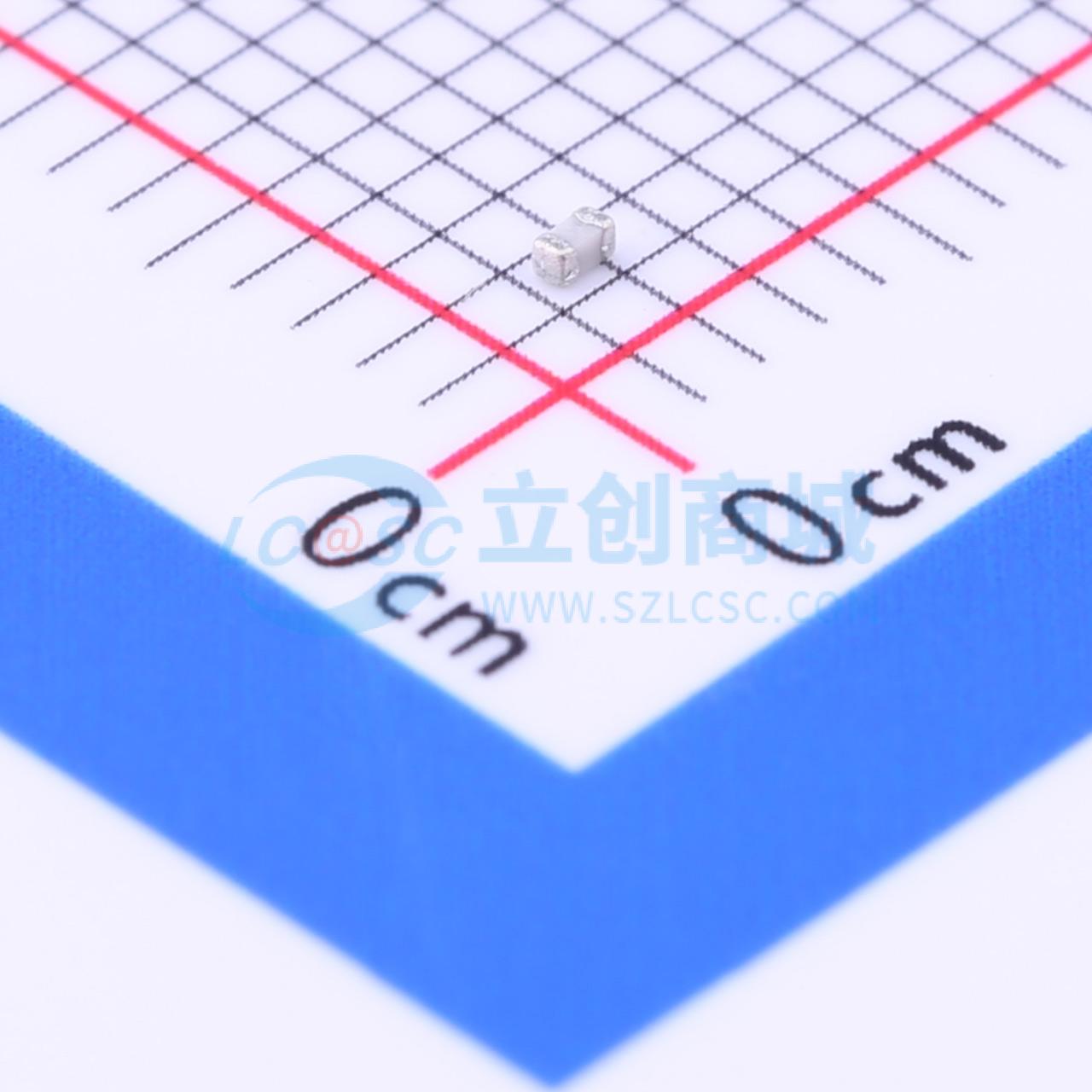 点击查看大图 CC0402CRNPO9BN2R7实物图