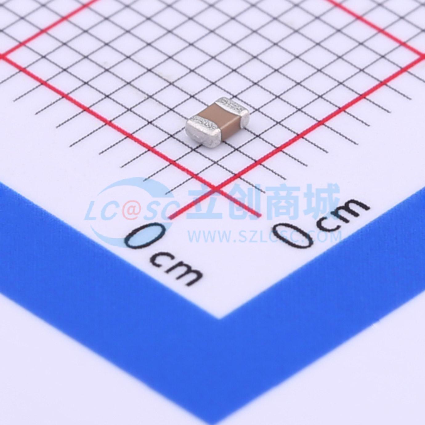 点击查看大图 0805F124M500NT实物图