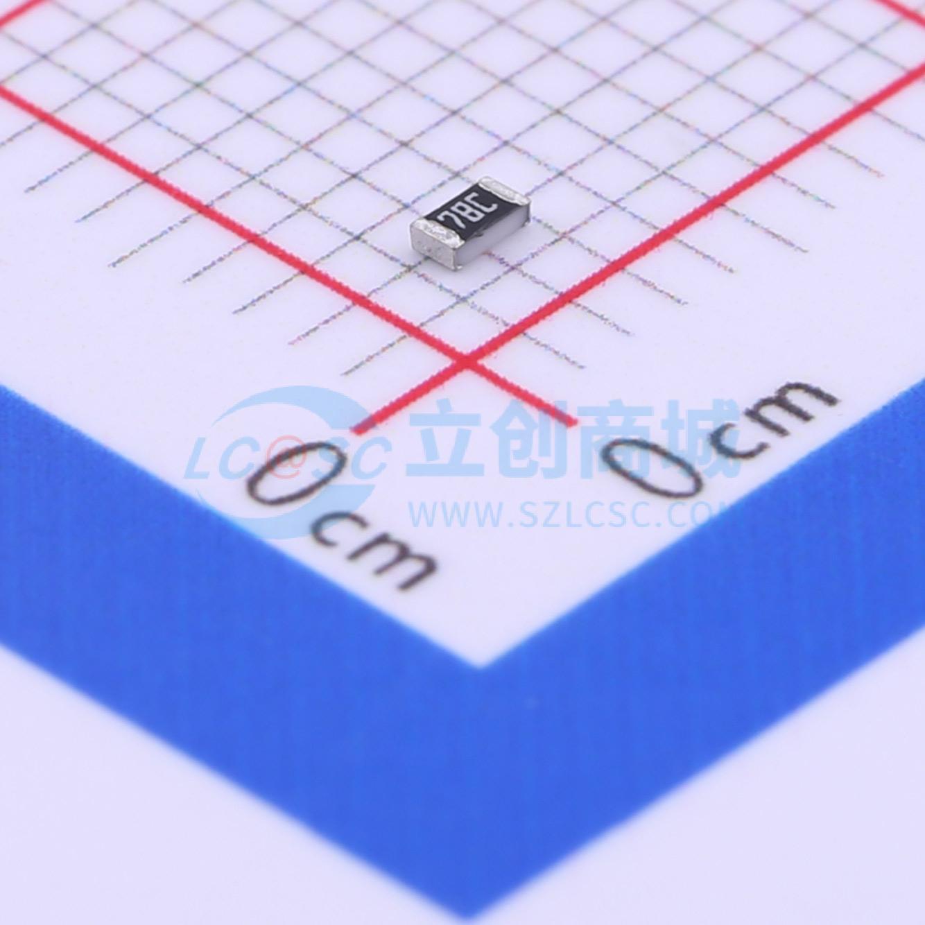 点击查看大图 RT0603BRD0763K4L实物图